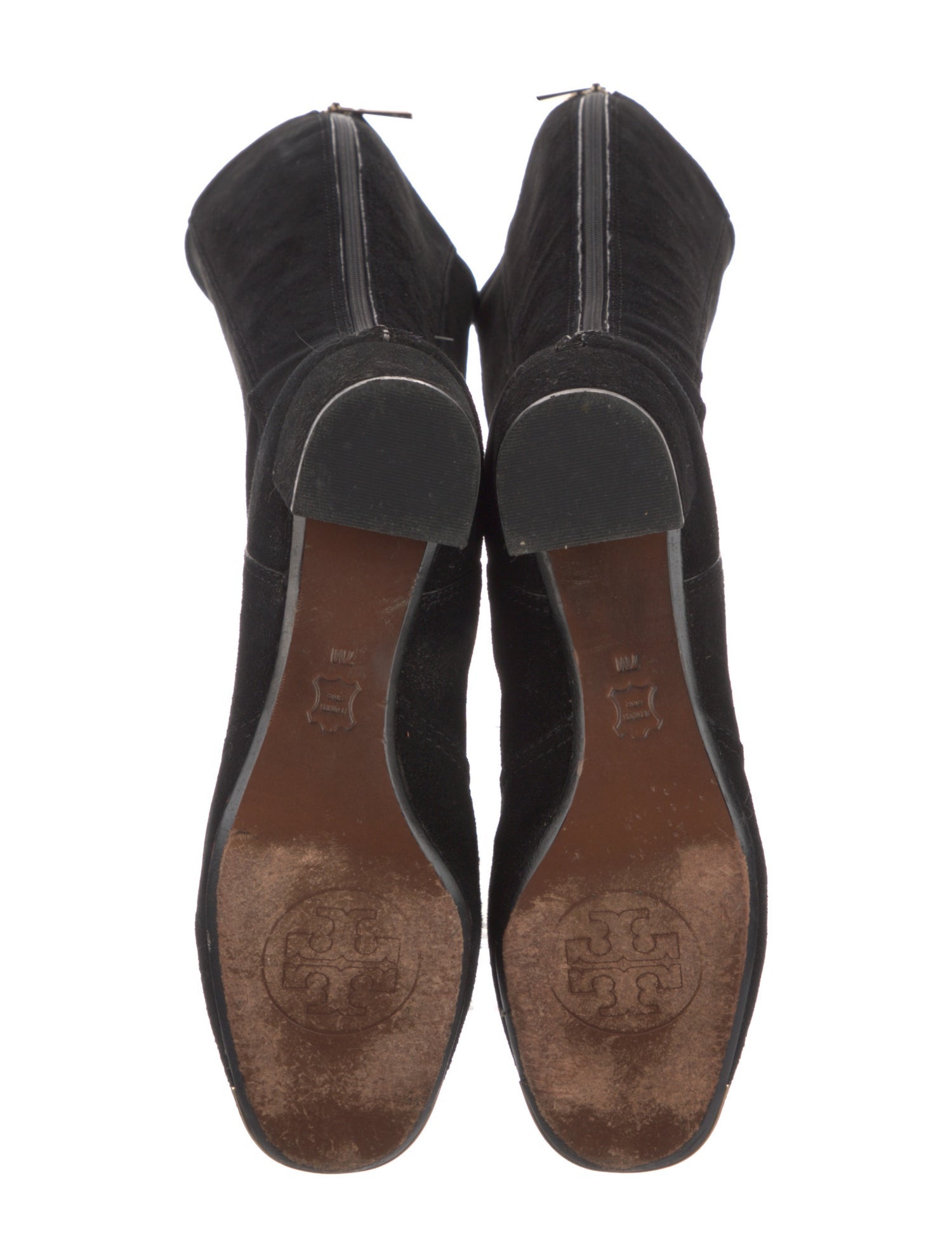Tory Burch Suede Riding Boots